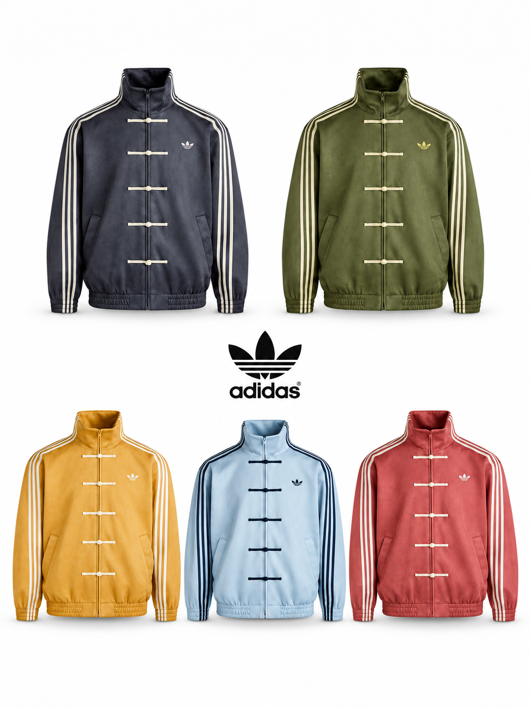 Adidas Chinese Toggle Track Jacket