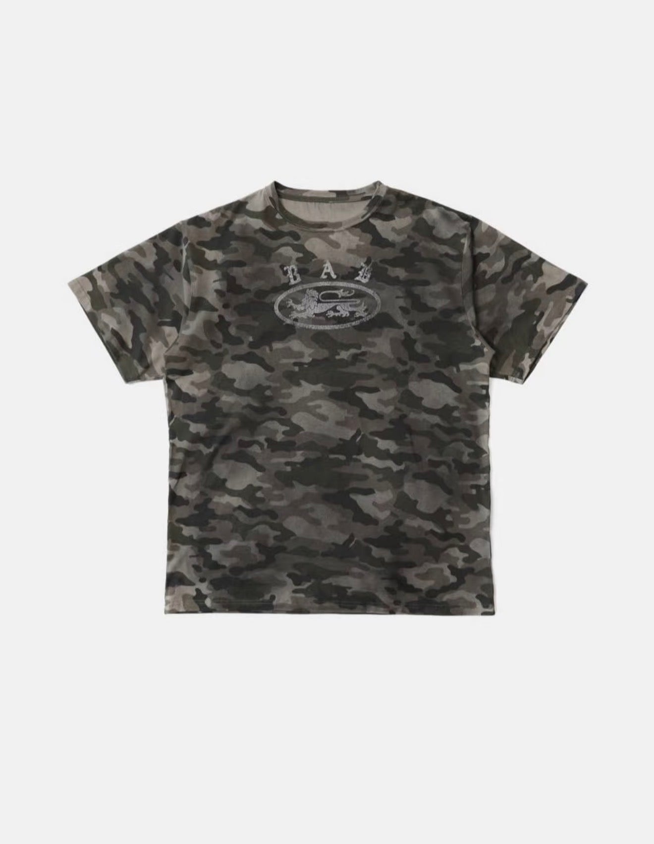 Badblood 'Gothic Crest' Camo Tee