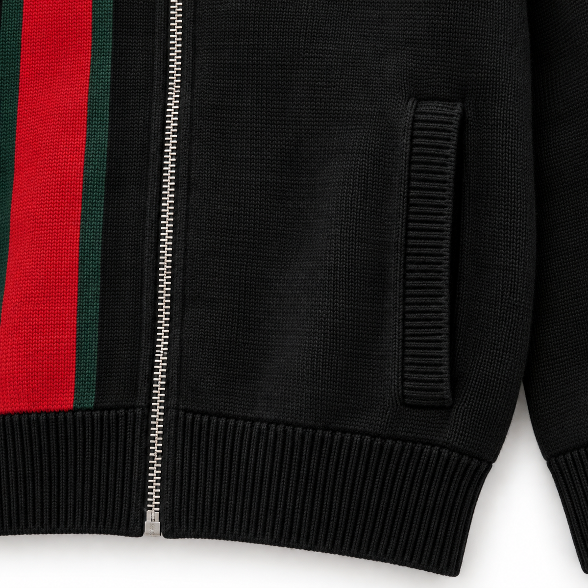 Corteiz Cross Knit Zip-Up Jacket