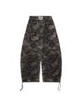 Badblood 'Gothic Script' Camo Baggy Sweatpants