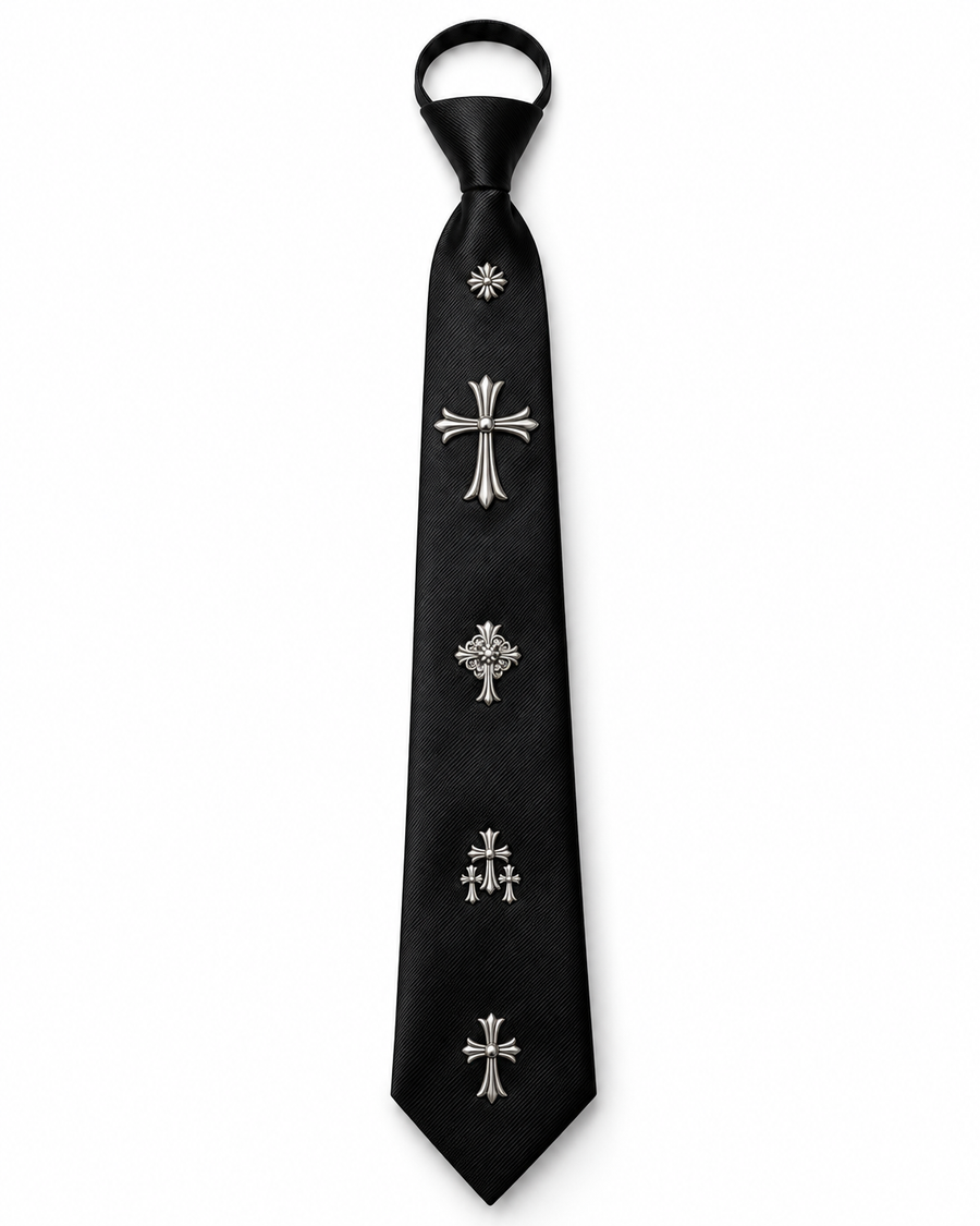 Chrome Hearts Multi Cross Tie