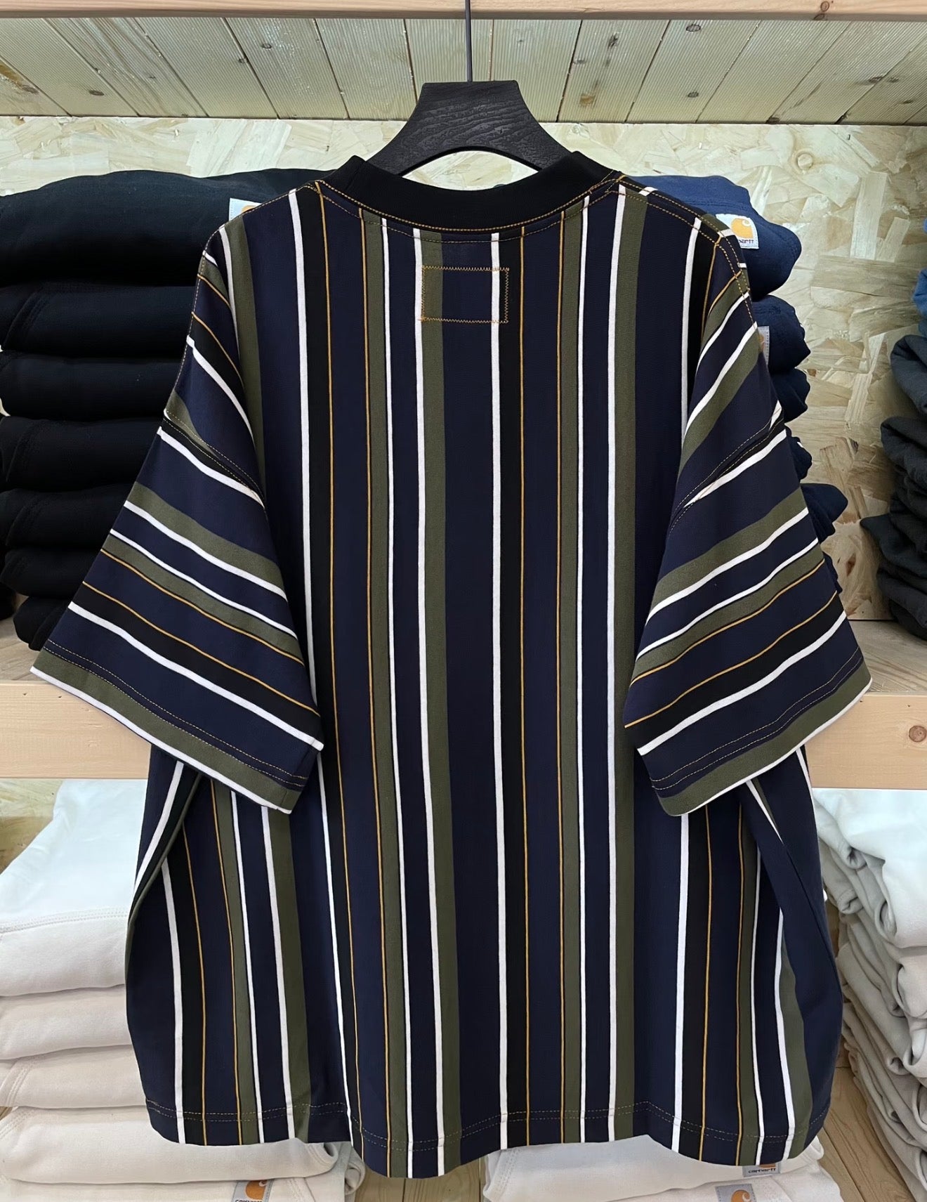 Carhartt WIP x Nicholas Daley Striped Pocket Tee
THE CONCEPT