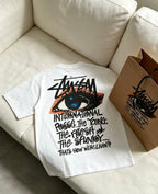 Stüssy 'International Posse Eye' Heavyweight Tee