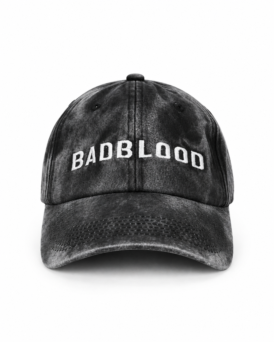 BADBLOOD Washed Graphic Cap