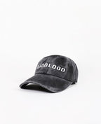 Badblood 'Spell-Out' Washed Ball Cap