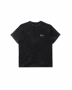 Badblood 'Script Logo' Acid Washed Tee