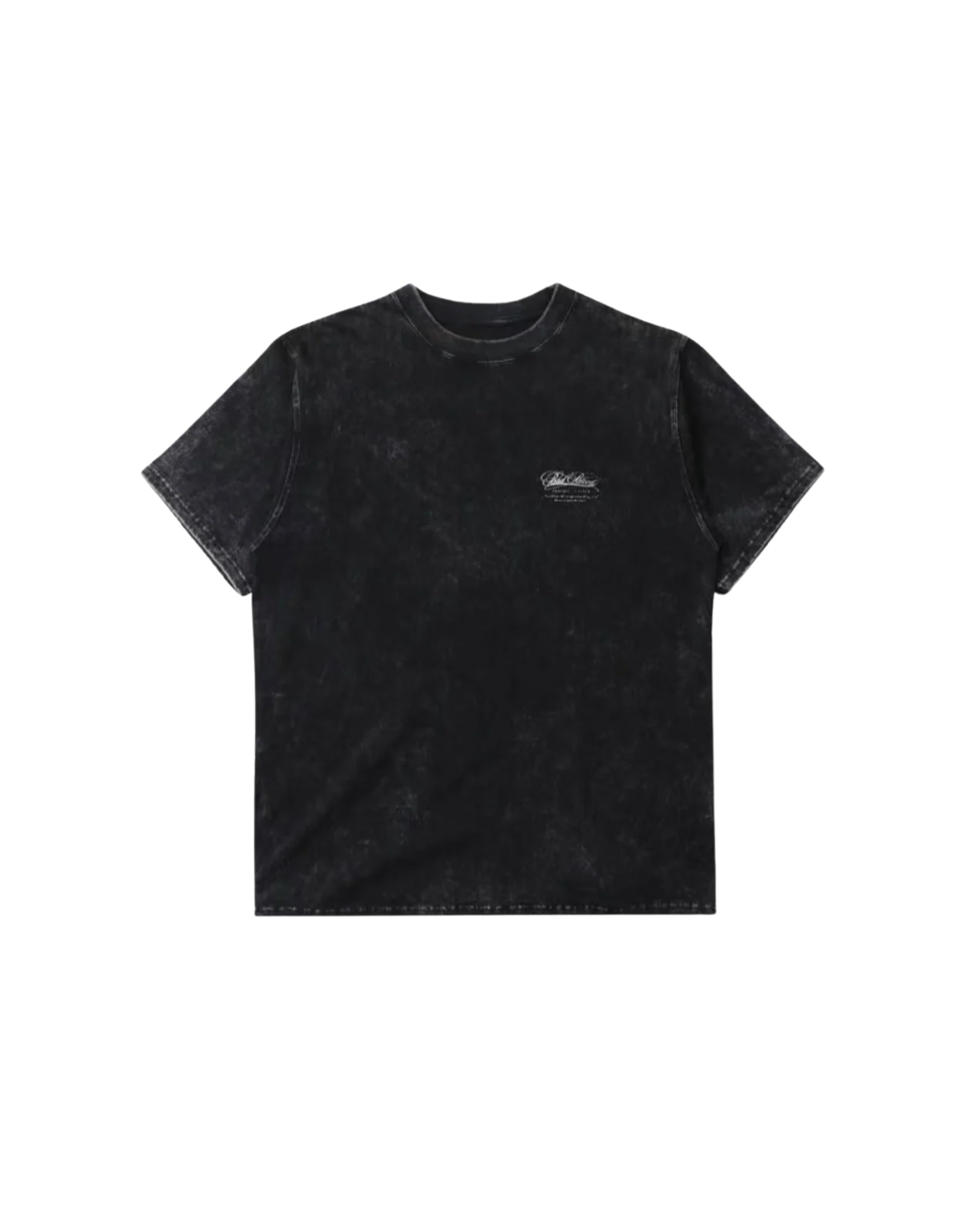 Badblood 'Script Logo' Acid Washed Tee