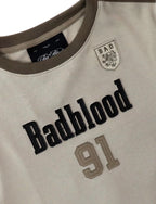 Badblood 'Varsity 91' Athletic Ringer Tee