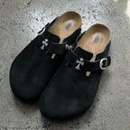 Birkenstock x Chrome Hearts Boston Clogs