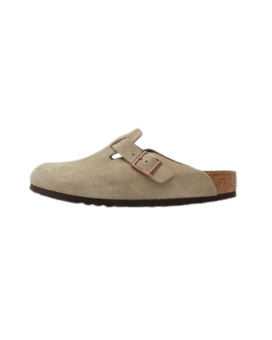 Birkenstock Boston Suede 'Taupe' Clogs