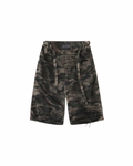 Badblood 'Gothic Crest' Camo Sweat Shorts