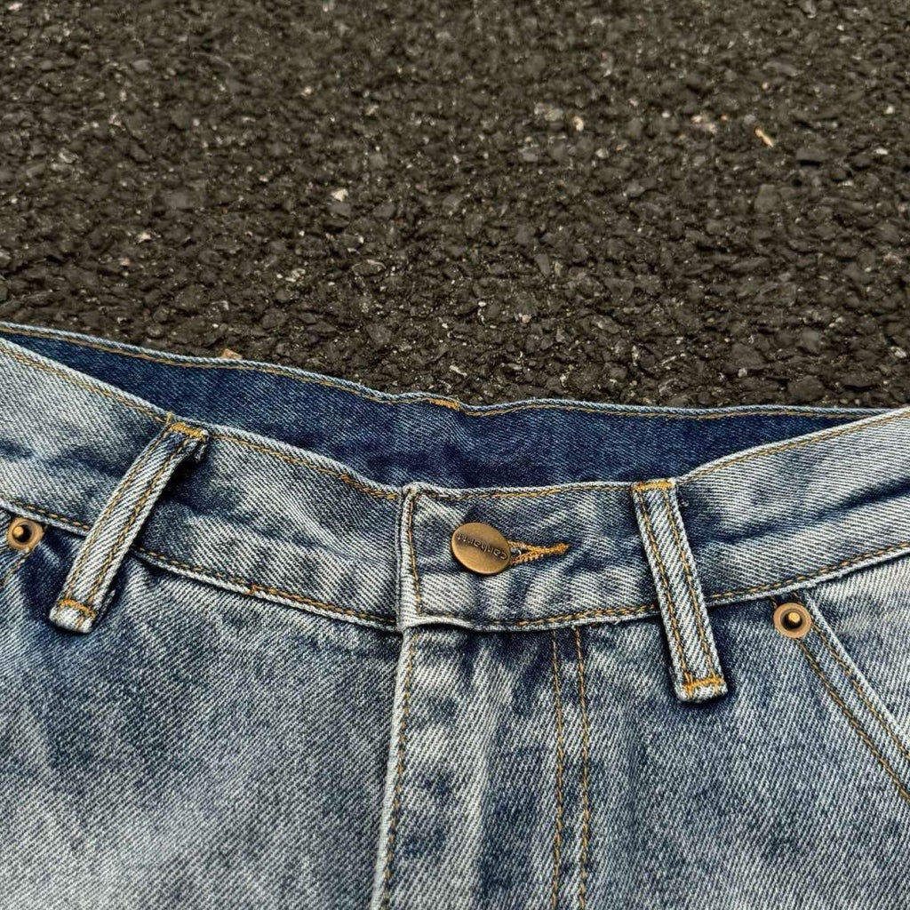 Carhartt WIP 'Double Knee' Wide-Leg Jeans