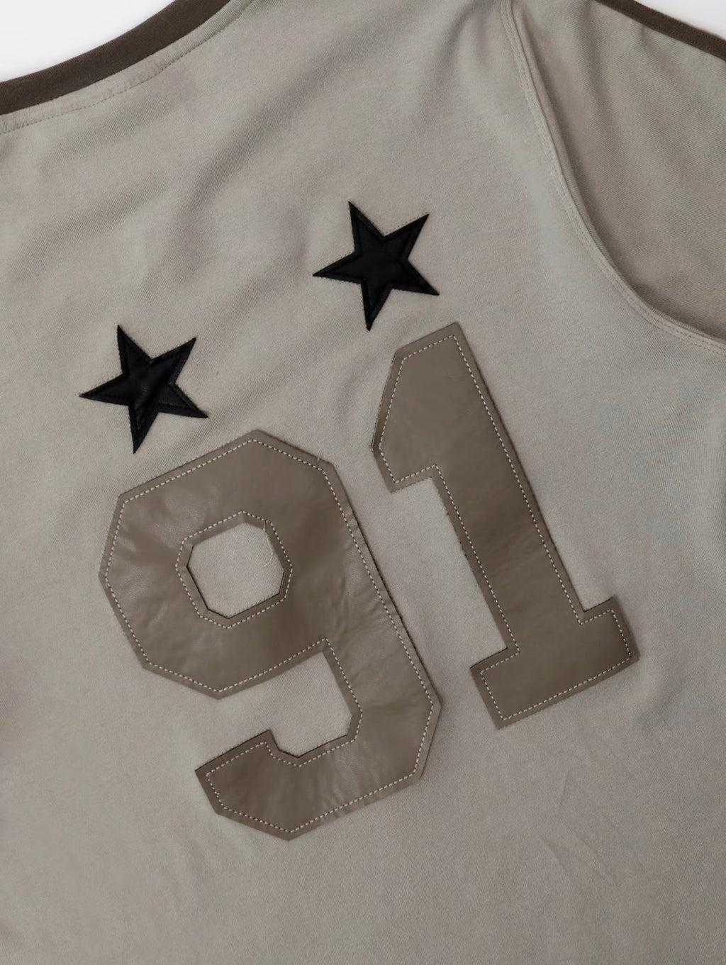 Badblood 'Varsity 91' Athletic Ringer Tee