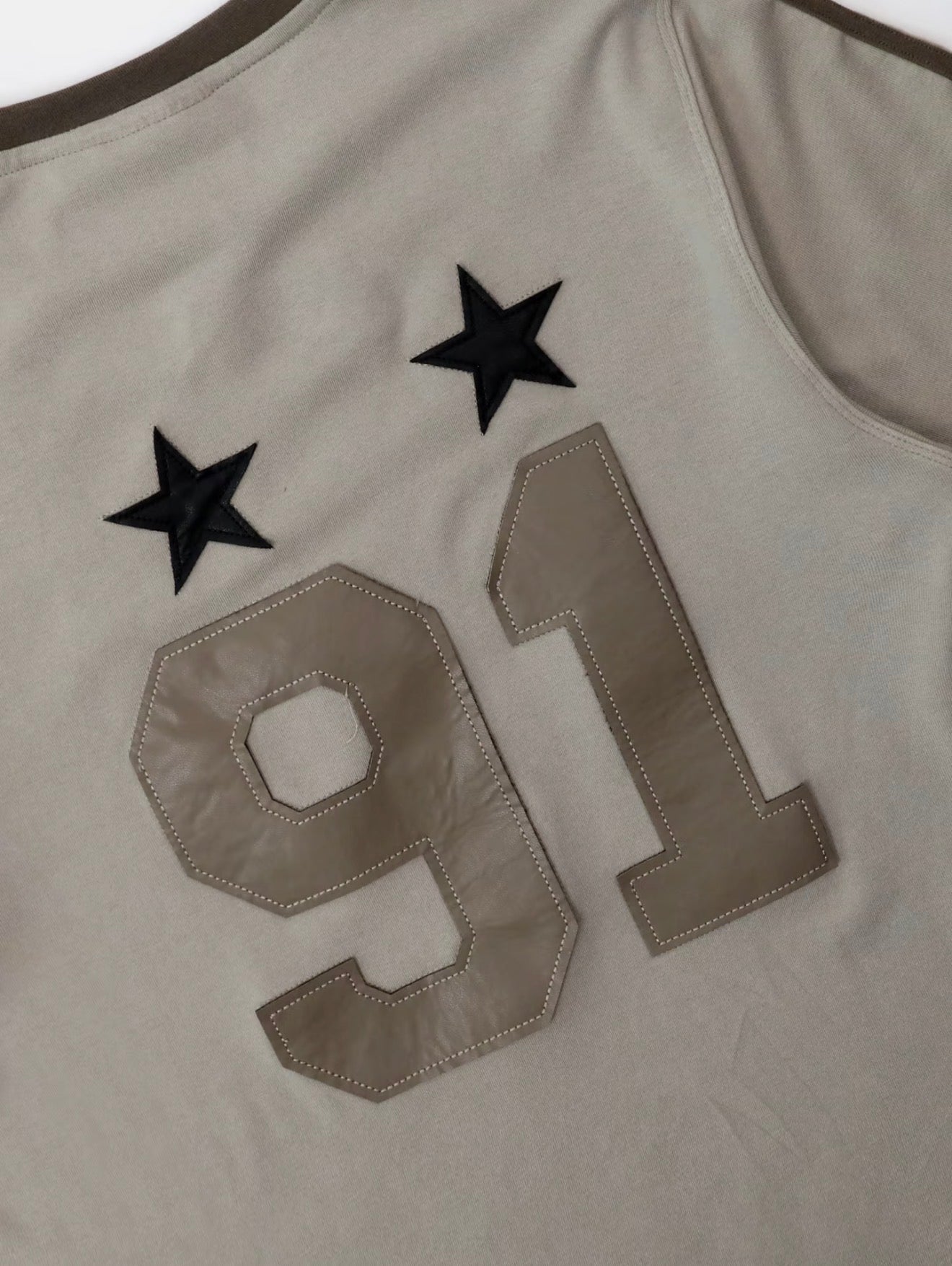Badblood 'Varsity 91' Athletic Ringer Tee