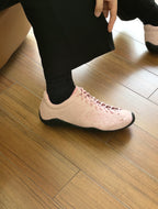 Diemme 'Possagno' Hairy Suede Pink Sneakers
