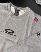 Oakley Y2K Embroidered Center Logo Crewneck