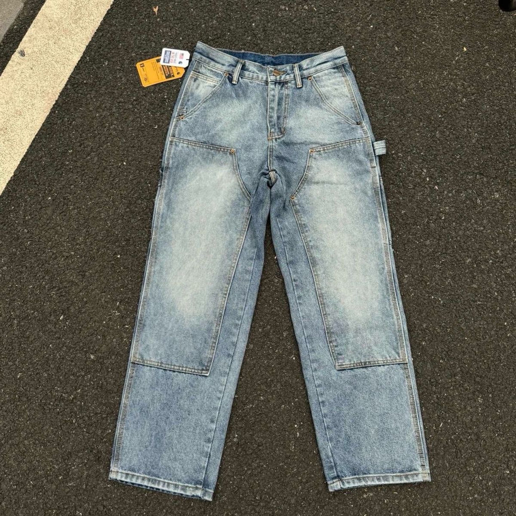 Carhartt WIP 'Double Knee' Wide-Leg Jeans