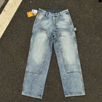 Carhartt WIP 'Double Knee' Wide-Leg Jeans