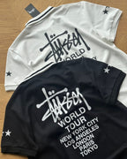 Stüssy 'World Tour' 8-Ball Polo Jersey