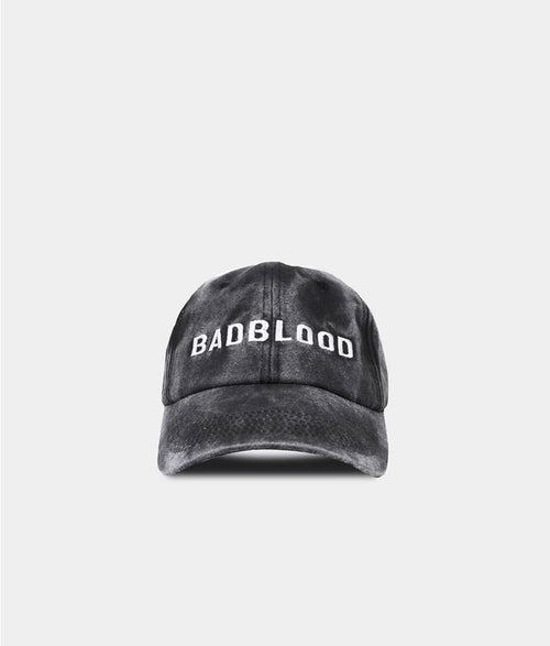 Badblood 'Spell-Out' Washed Ball Cap