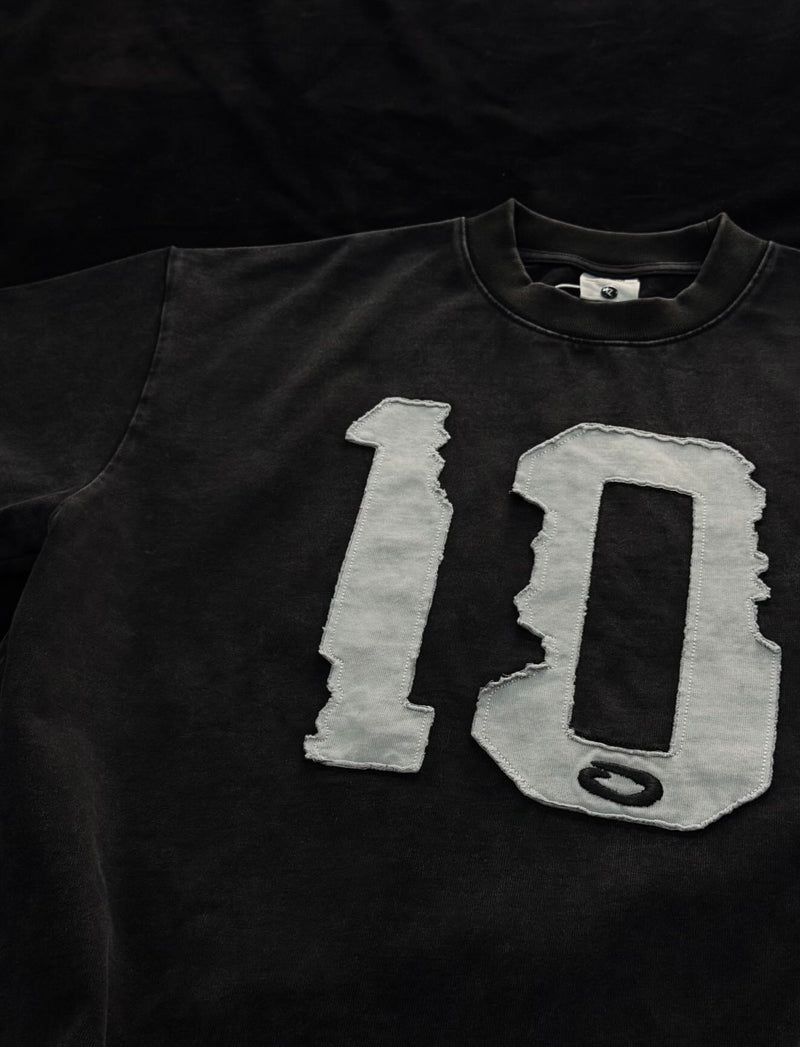 Oakley Vintage 'Distressed Number 10' Washed Tee