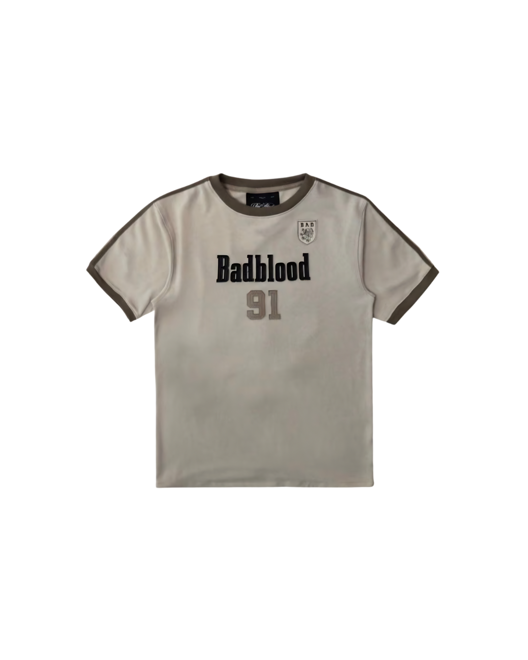 Badblood 'Varsity 91' Athletic Ringer Tee