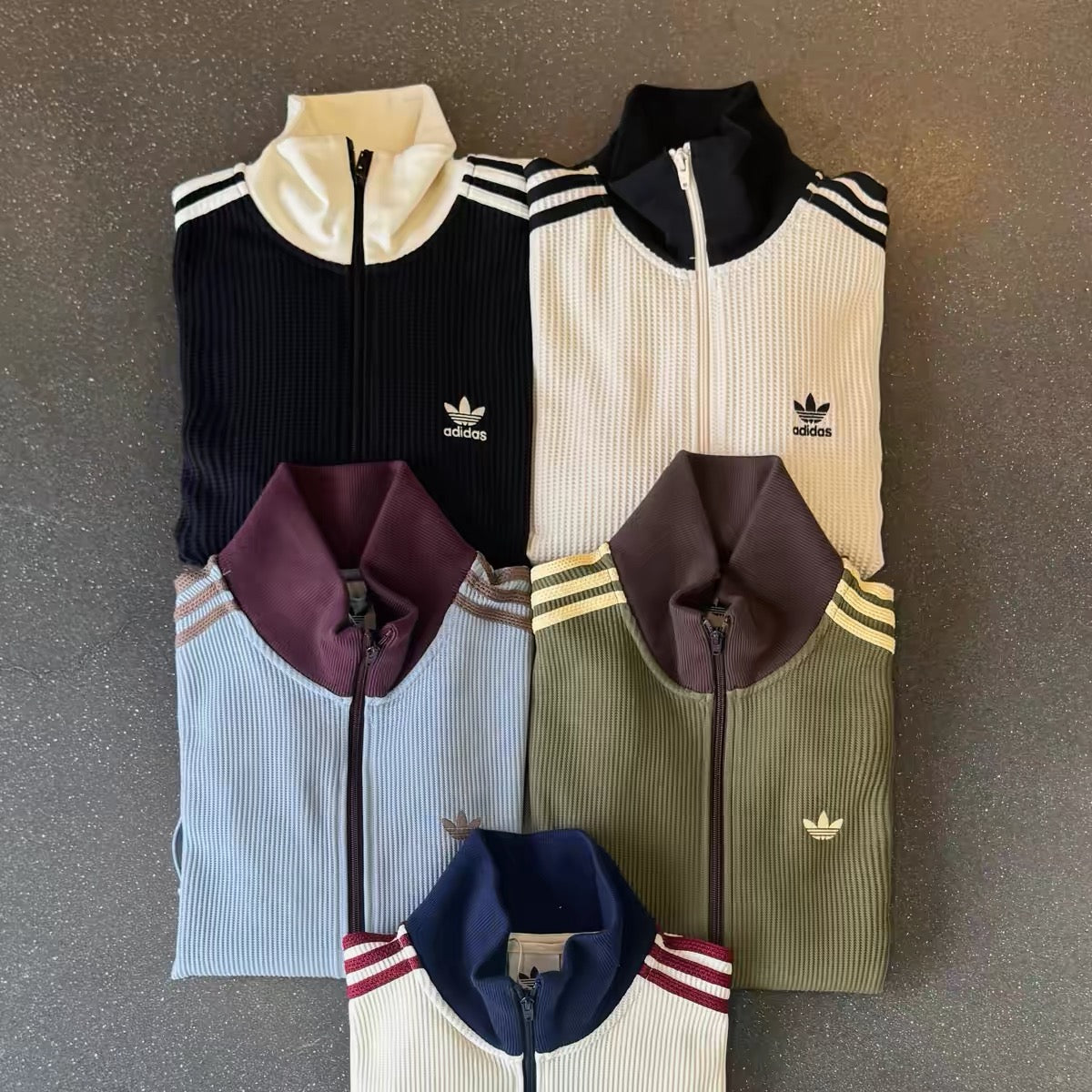 Adidas Ribbed Track Jacket