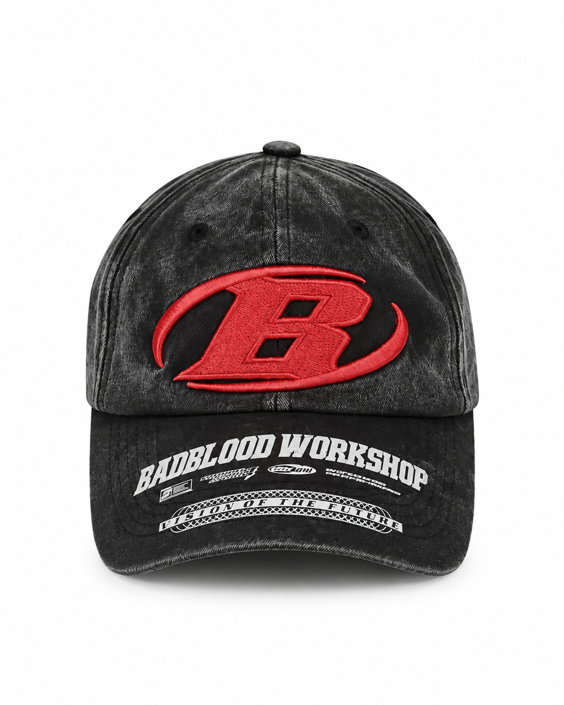 BADBLOOD Washed Graphic Cap